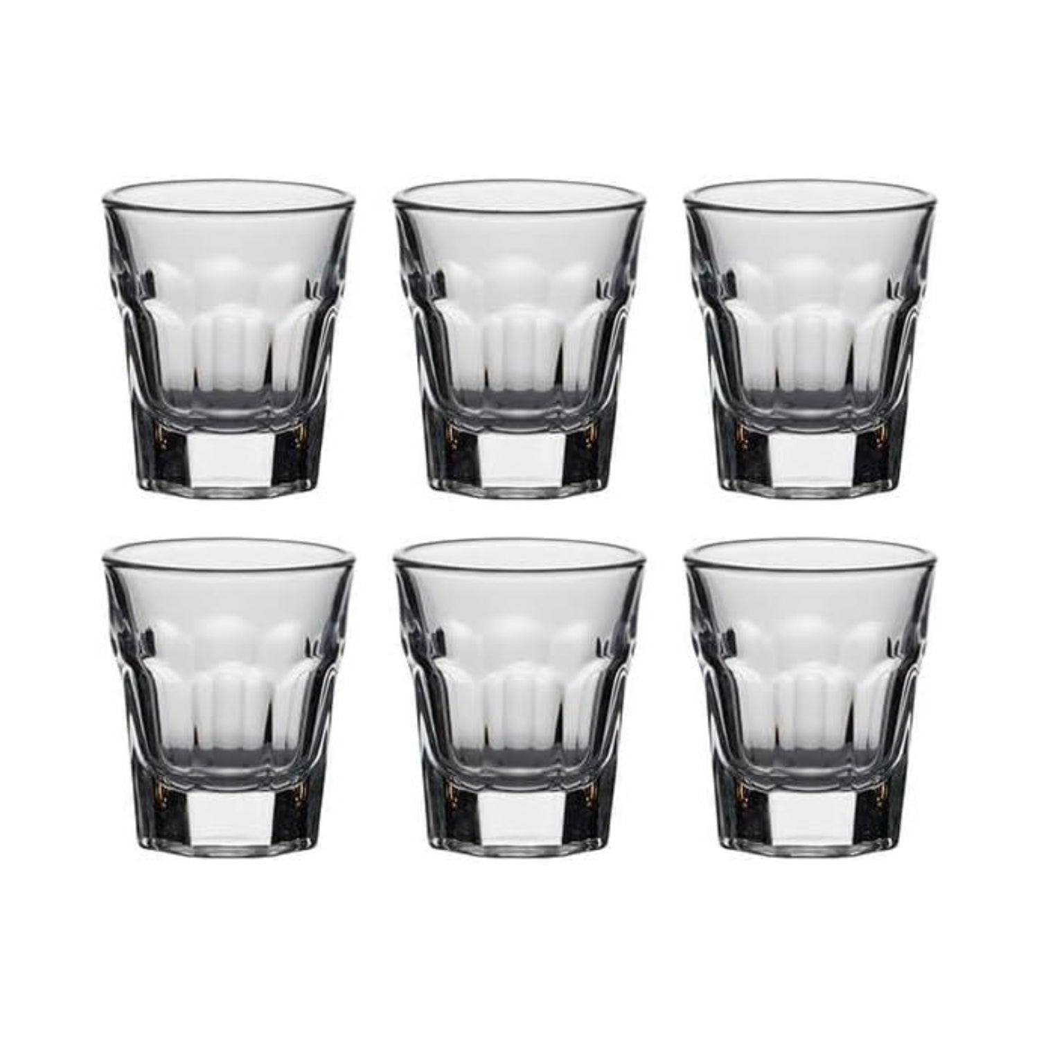 6Pcs Clear 45ml Ravenhead Manhattan Gift Boxed Shot Glass Set