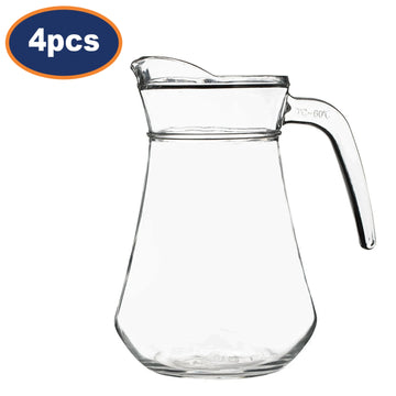 4Pcs Ravenhead 1.3L Heat Resistant Glass Beverage Jugs