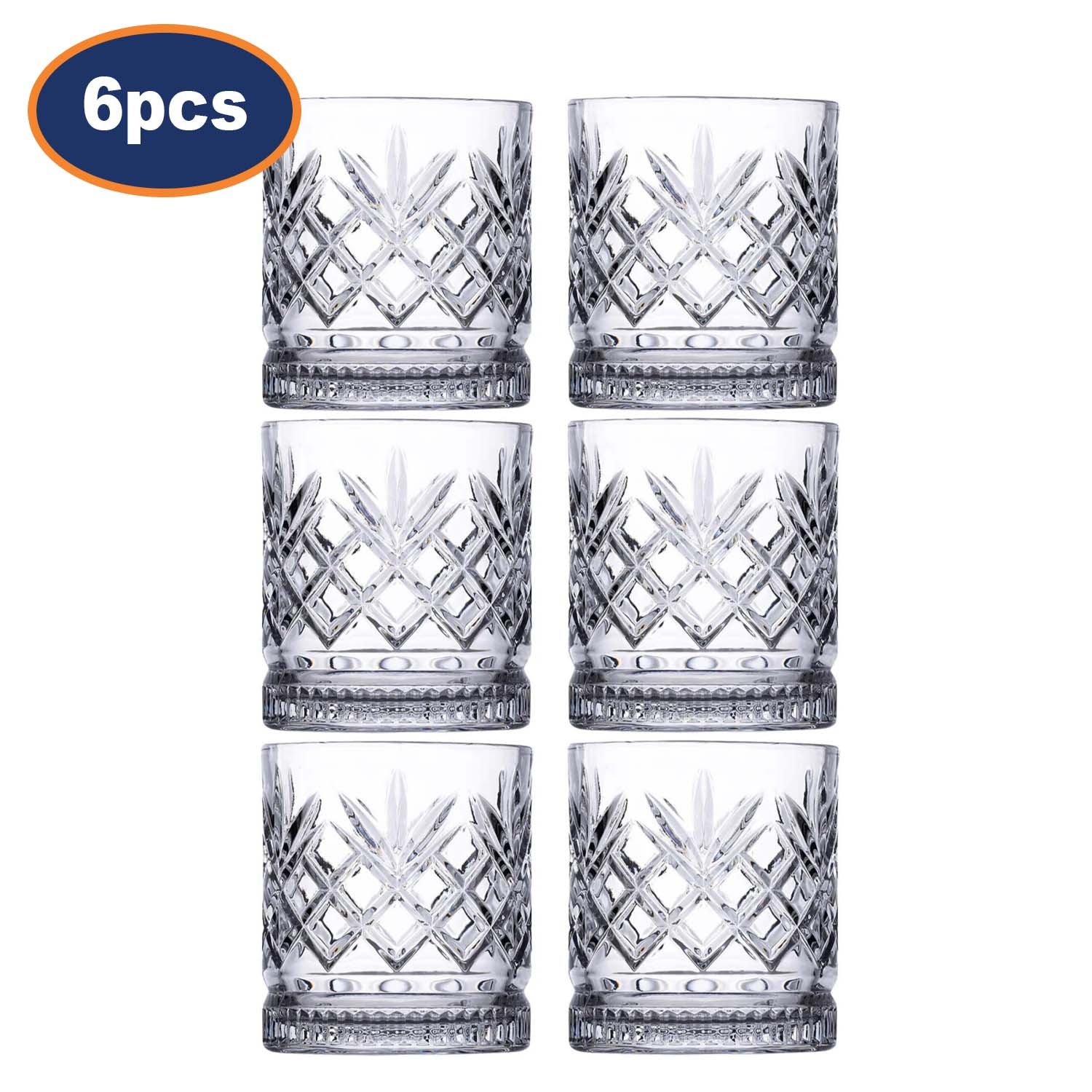 12Pcs 330ml Mixer Glasses Set