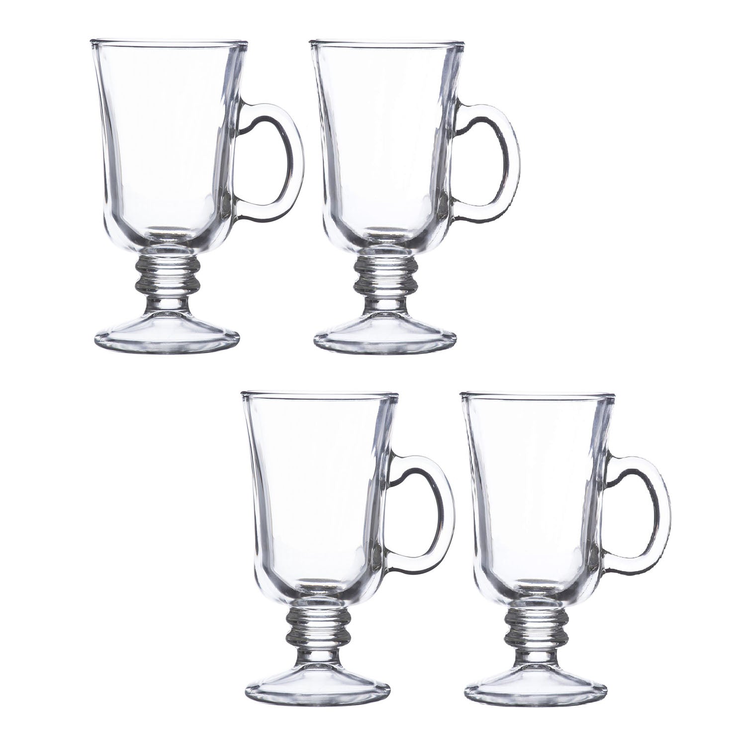 Set of 4 230ml Ravenhead Entertain Irish Coffee Cups