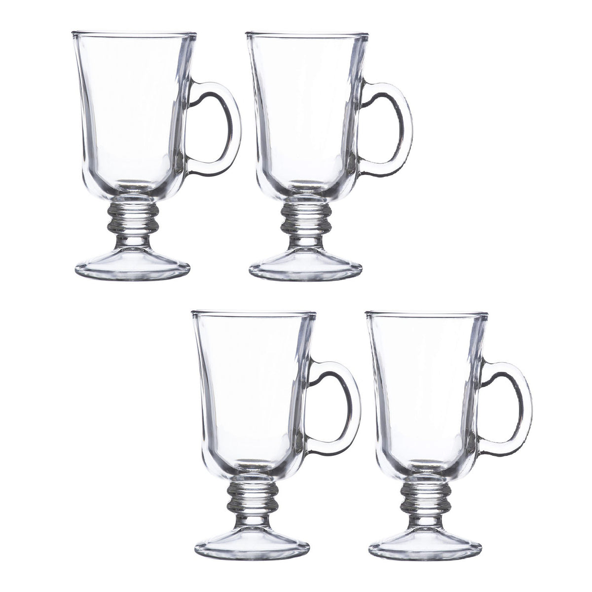 Set of 4 230ml Ravenhead Entertain Irish Coffee Cups
