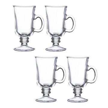 Set of 4 230ml Ravenhead Entertain Irish Coffee Cups
