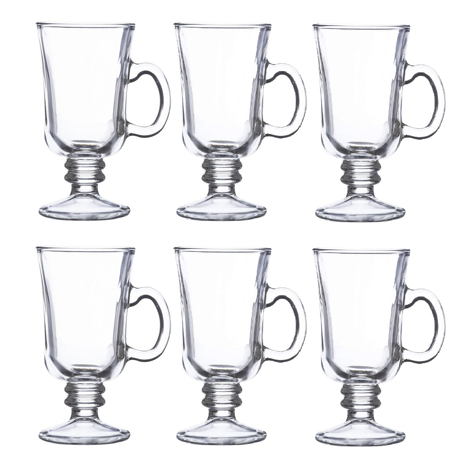 Set of 6 230ml Ravenhead Entertain Irish Coffee Cups