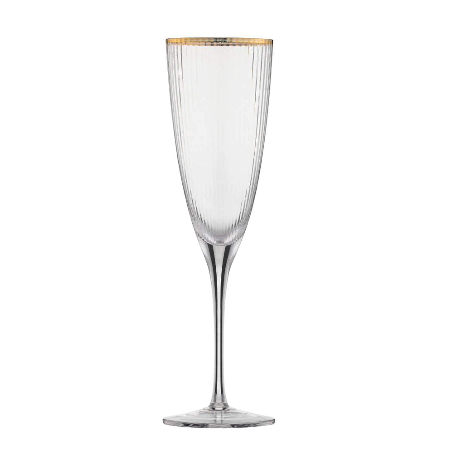 2Pcs 330ml Clear Roma Champagne Flute