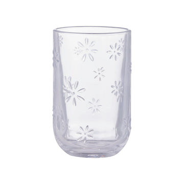 2Pcs 450ml Recycled Ravenhead Daisy Glass Tumbler
