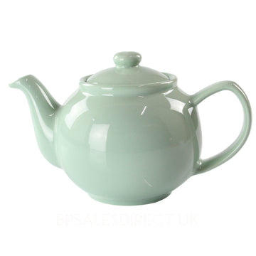 Price & Kensington 450ml Mint High Gloss Ceramic 2 Cup Teapot