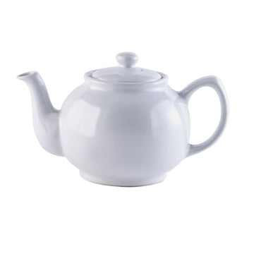 Price & Kensington White Porcelain 6 Cup Teapot