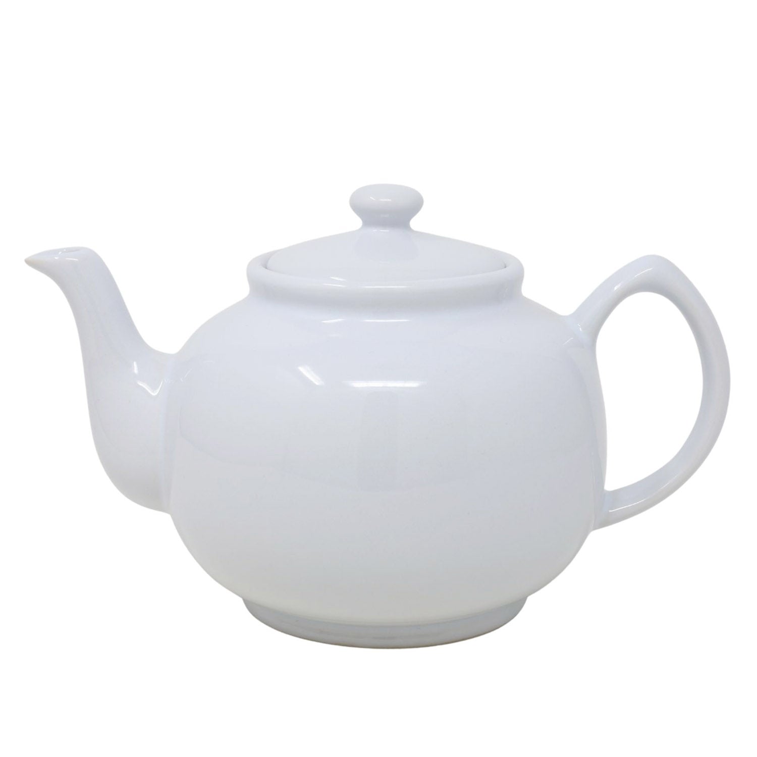 Classic White Porcelain 10 Cup Teapot Pottery