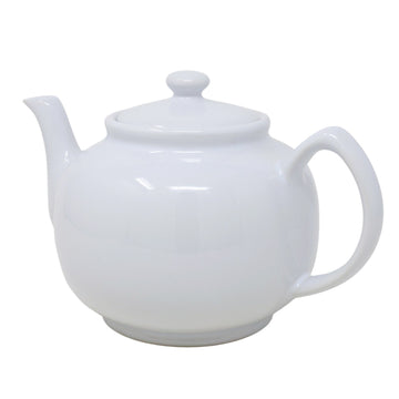 Classic White Porcelain 10 Cup Teapot Pottery