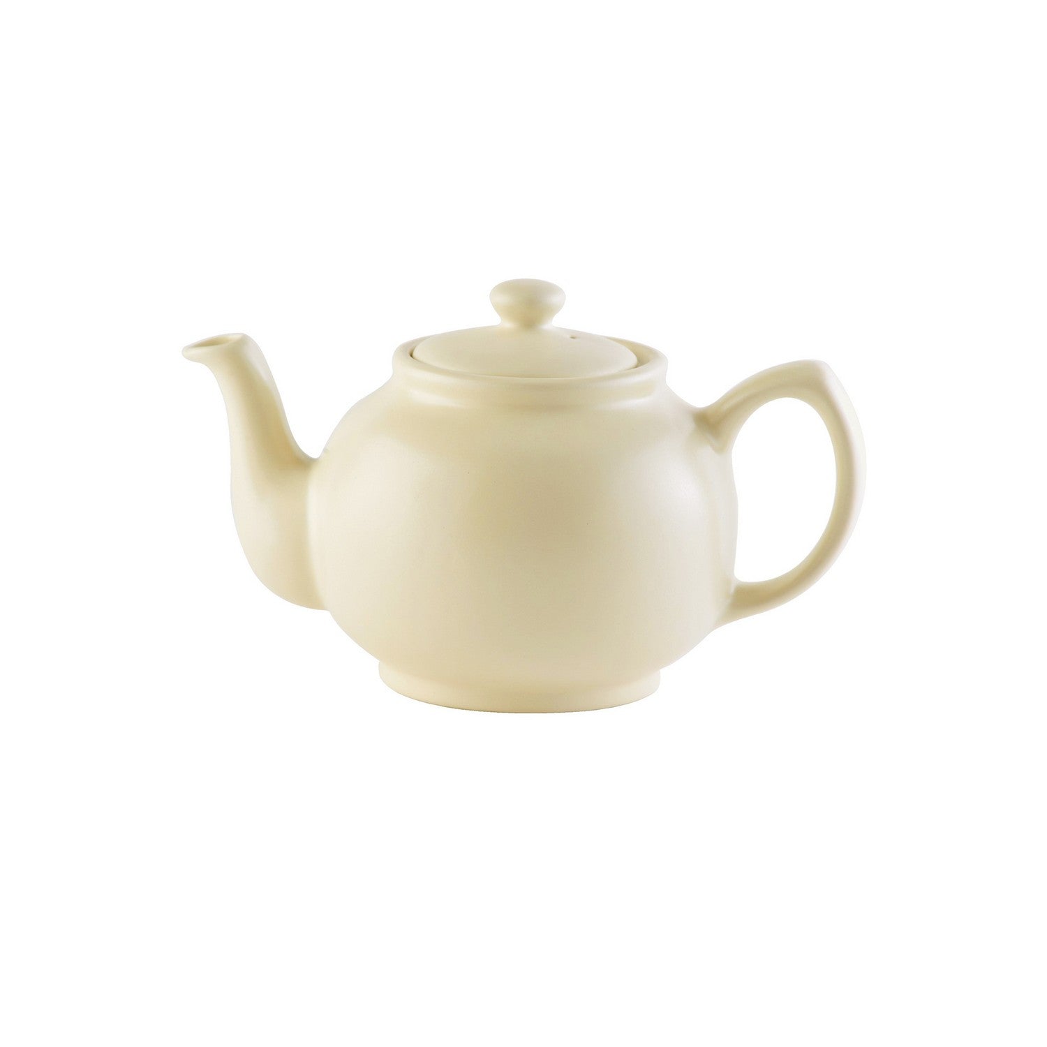 Price & Kensington 450ml Matte Cream Stoneware 2 Cup Teapot