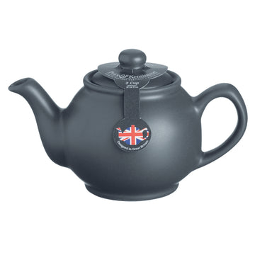 Price & Kensington Matt Black 2 Cup Teapot 450ml