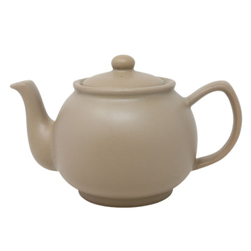 Price & Kensington Matt Taupe 6 Cup Teapot 1.1L