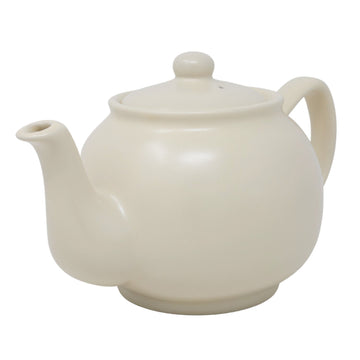 Price & Kensington Matt Cream 6 Cup Teapot 1.1L