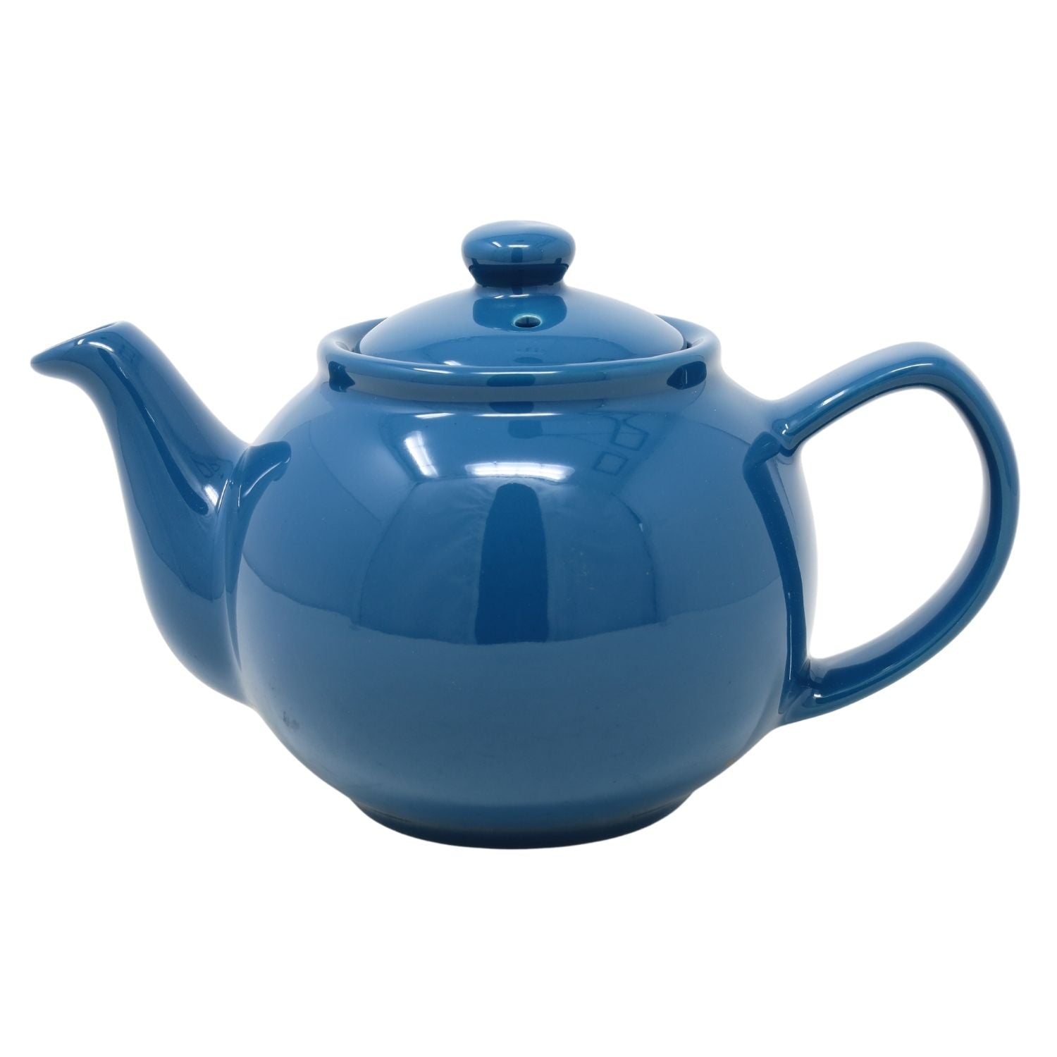 Teal Porcelain Green Tea Coffee 2 Cup Teapot