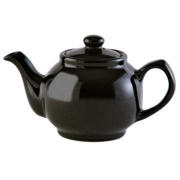 Price & Kensington Black Porcelain 2 Cup Teapot