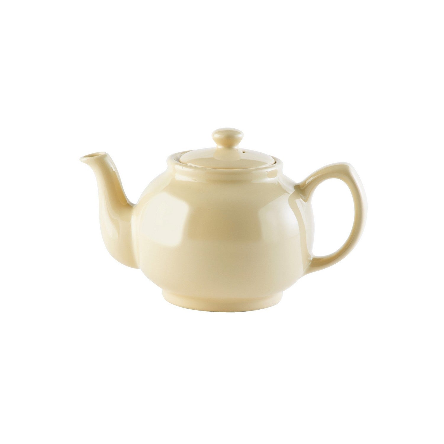 Price & Kensington 450ml Gloss Cream Stoneware 2 Cup Teapot