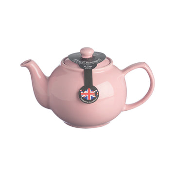 Price & Kensington Pastel Pink 6 Cup Teapot 1.1L