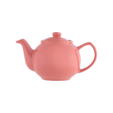 Price & Kensington 450ml Flamingo Pink Stoneware 2 Cup Teapot
