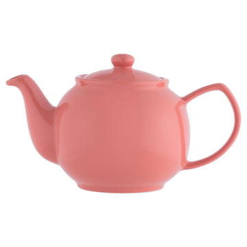 Price & Kensington 1.1L Flamingo Pink Stoneware 6 Cup Teapot