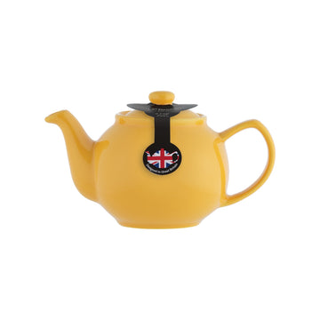 Price & Kensington 450ml Mustard Yellow Stoneware 2 Cup Teapot