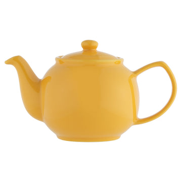 Price & Kensington 1.1L Mustard Yellow Stoneware 6 Cup Teapot