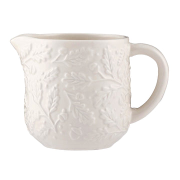 300ml Cream Glaze Acorn Ceramic Milk Jug