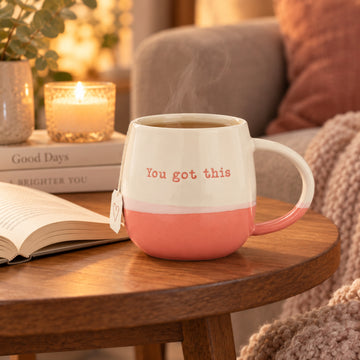 2Pcs 340ml Porcelain Mug You Got This Ceramic Tea Cup
