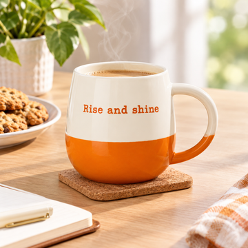 340ml Stoneware Rise & Shine Coffee Mug