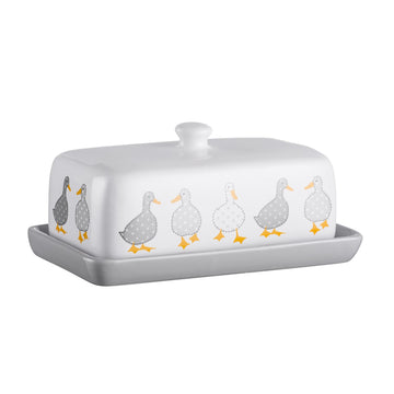 Madison Butter Margarine Dish With Lid Stoneware