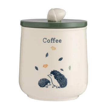 1L Woodland Ceramic Airtight Coffee Canister