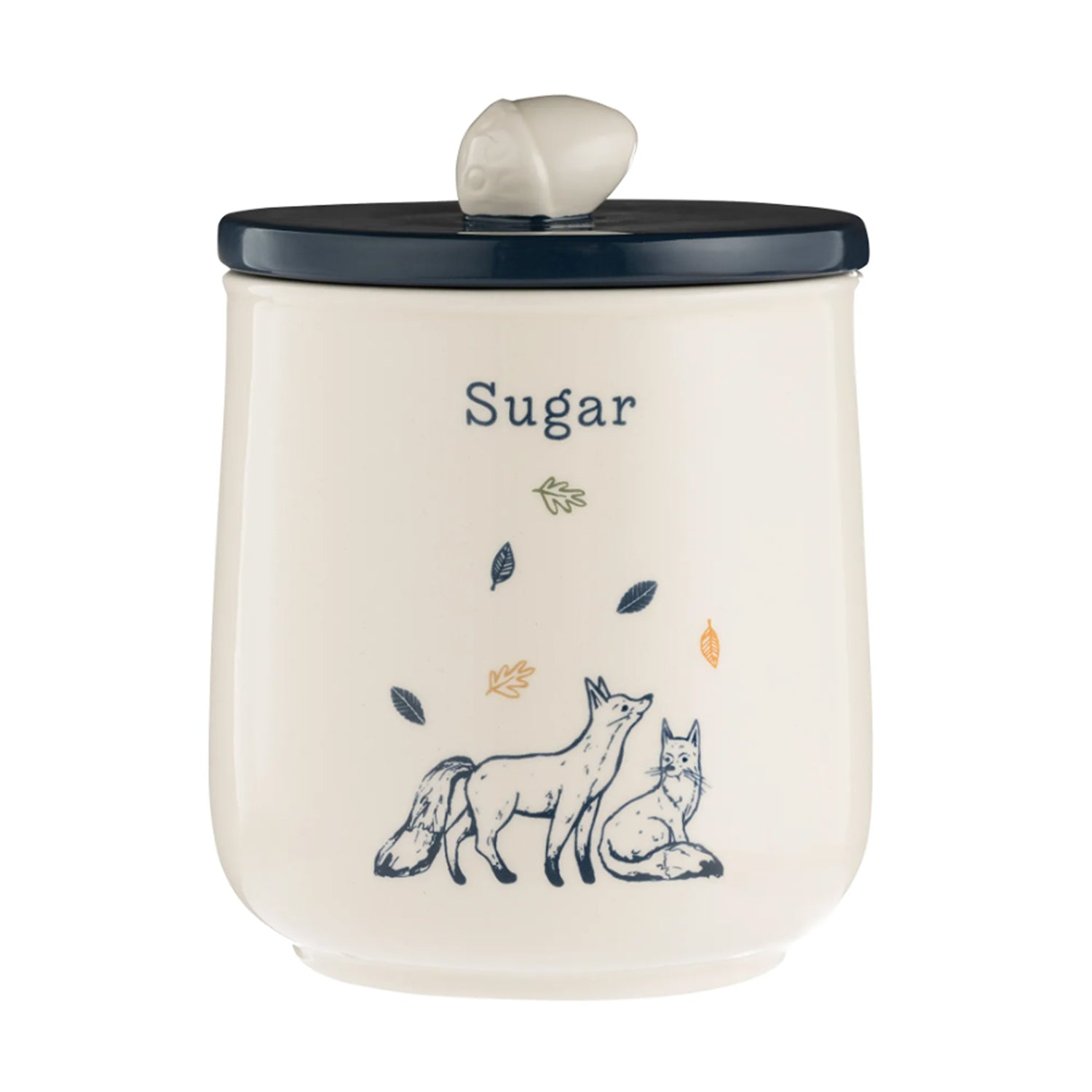 1L Woodland Ceramic Airtight Sugar Canister