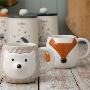 570ml Woodland Hedgehog Ceramic Coffee Mug