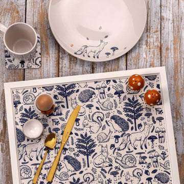 26cm Woodland Round Dinner Plate