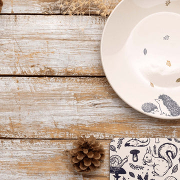 20cm Woodland Round Side Plate