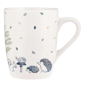 4Pcs 330ml Woodland Stoneware Mug