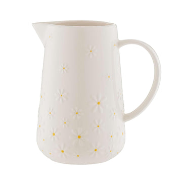 2PcsPrice & Kensington Daisy 1.2 Litre Ceramic Jug