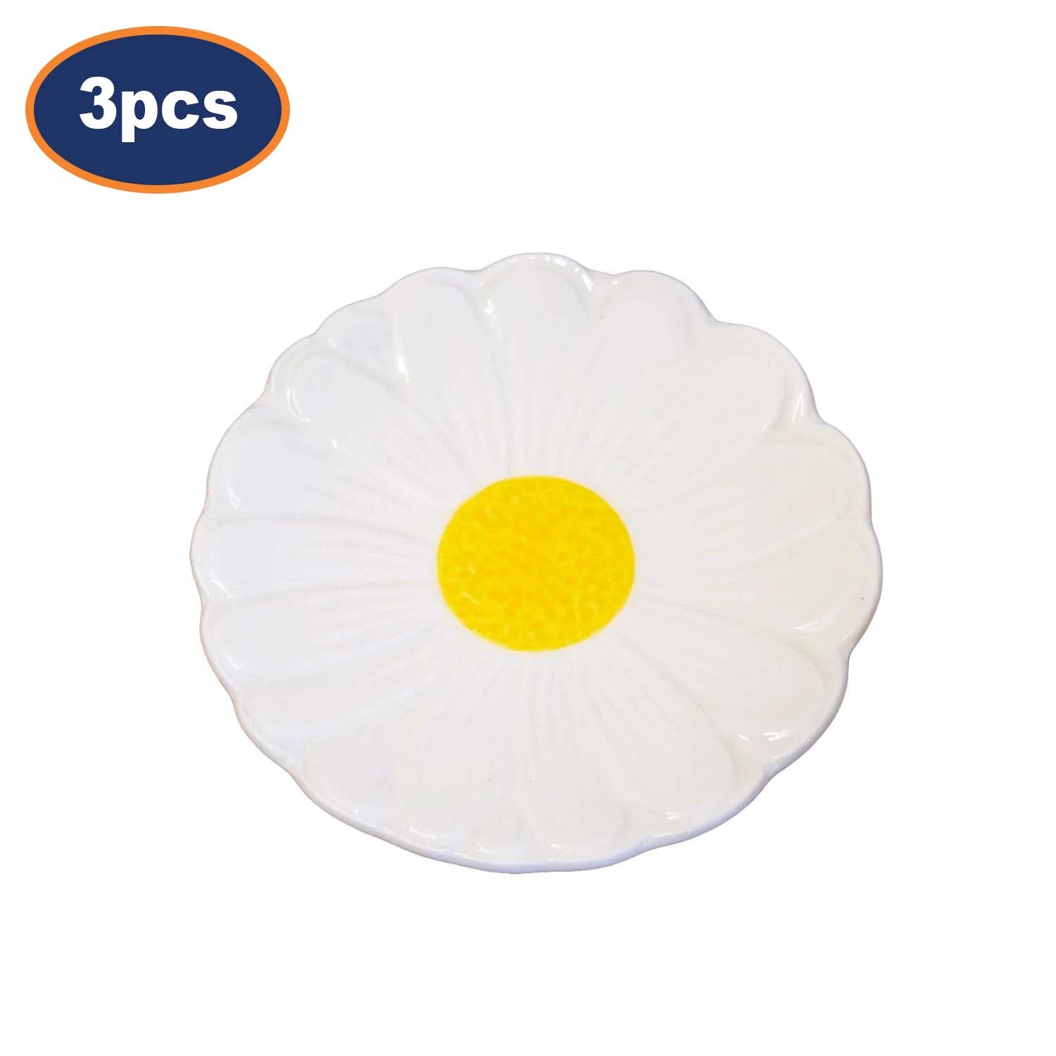 3Pcs Daisy Shaped Spoon Rest