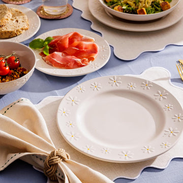 3Pcs 27cm Price & Kensington Daisy Dinner Plate