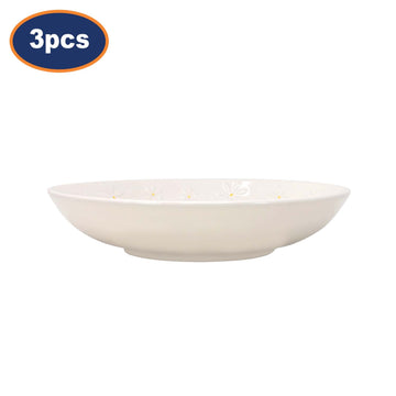 3Pcs Price & Kensington 23cm Daisy Pasta Bowl