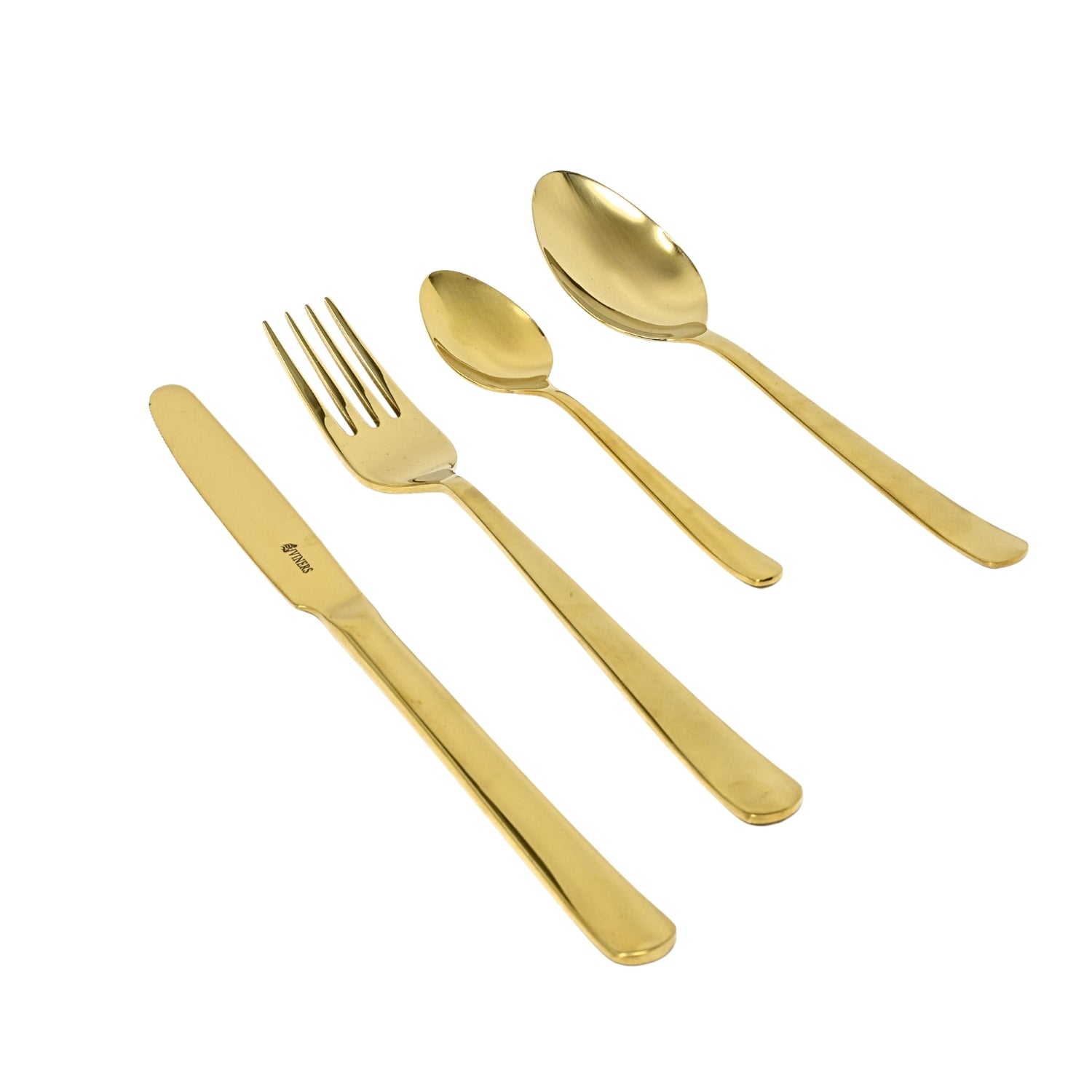 Viners 16Pc Gold Stainless Steel Cutlery Set