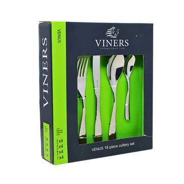 Viners Venus 16Pc Stainless Steel Cutlery Set