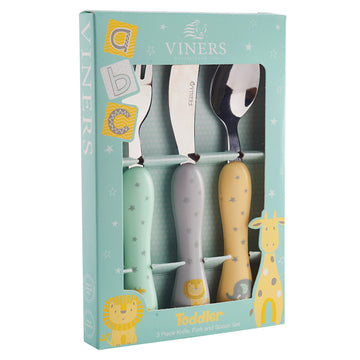 Viners Kids 3 Piece Knife Fork Spoon Cutlery Set