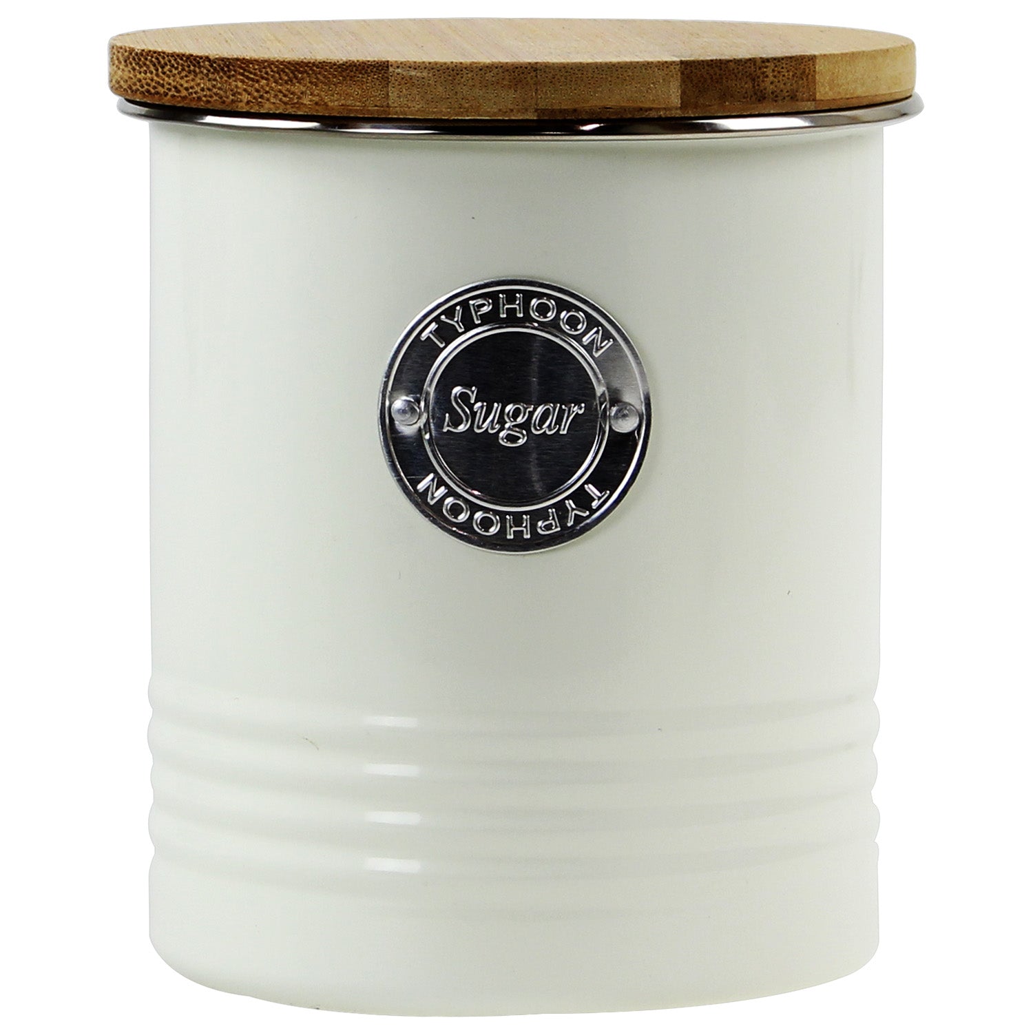 Typhoon Living Cream Steel Sugar Canister