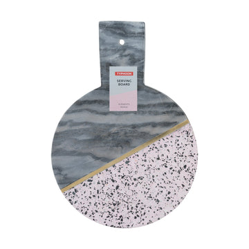 Elements Terrazzo Marble Round 25cm Serving Board