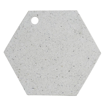Elements Terrazzo 30cm Hex Chopping Serving Board