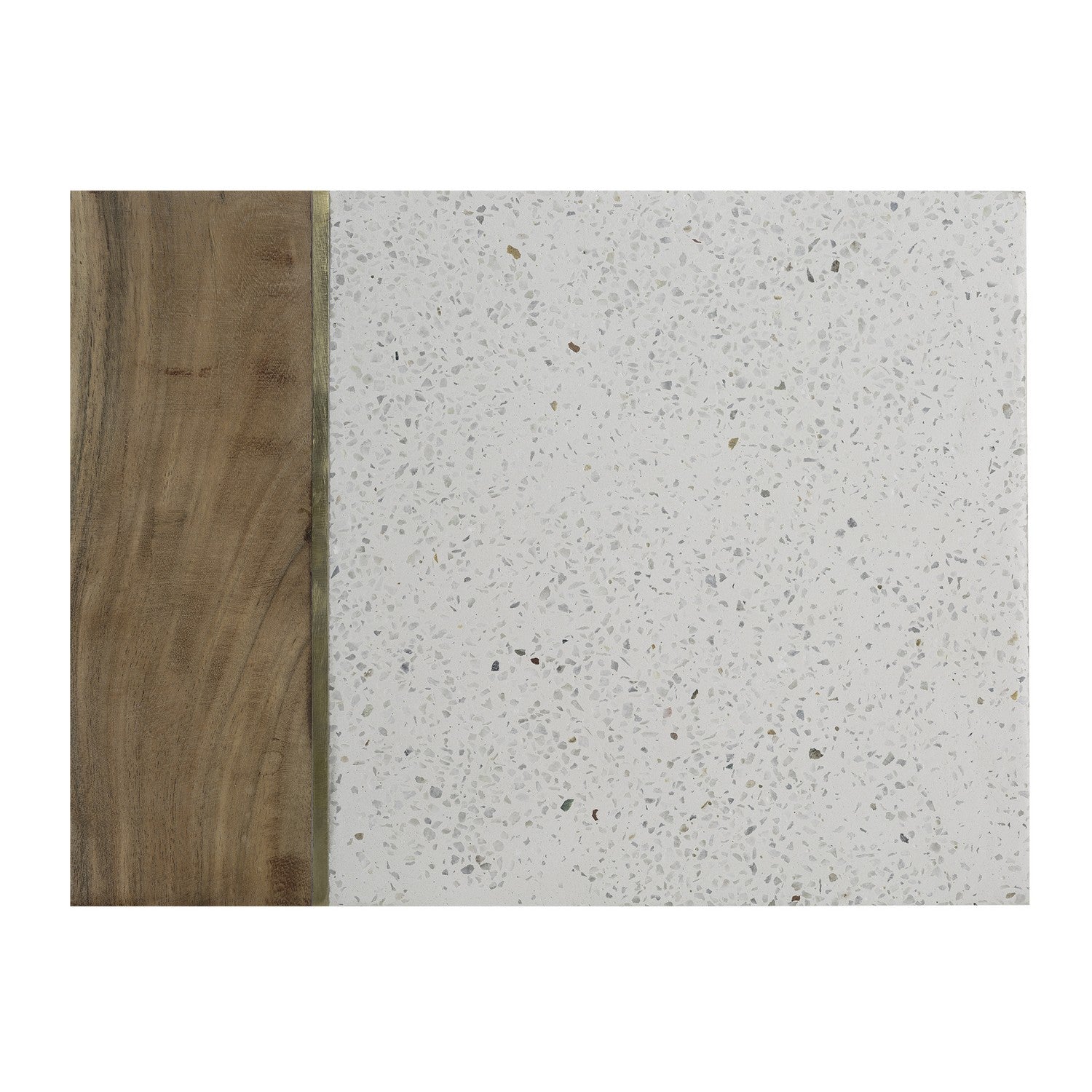 Elements Terrazzo/Acacia Rectangular Serving Board