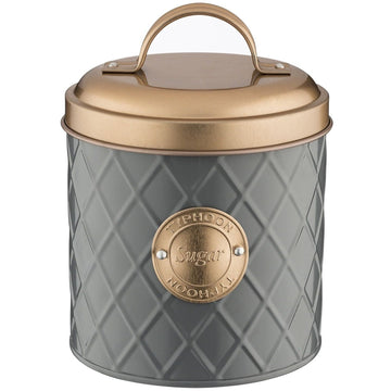 Typhoon Copper Grey Stainless Steel Sugar Canister
