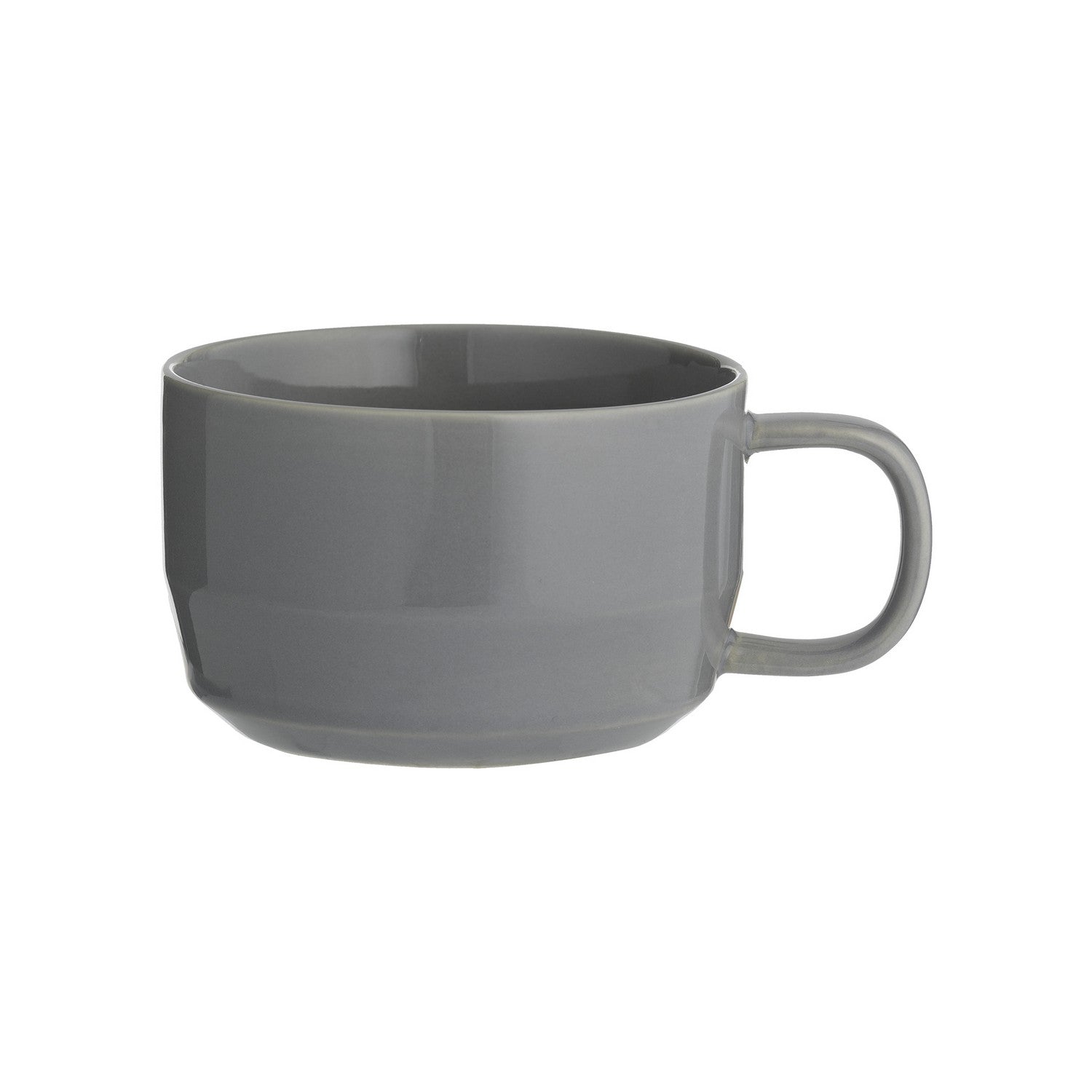 Typhoon Cafe Concept 400ml Dark Grey Cappuccino Cup