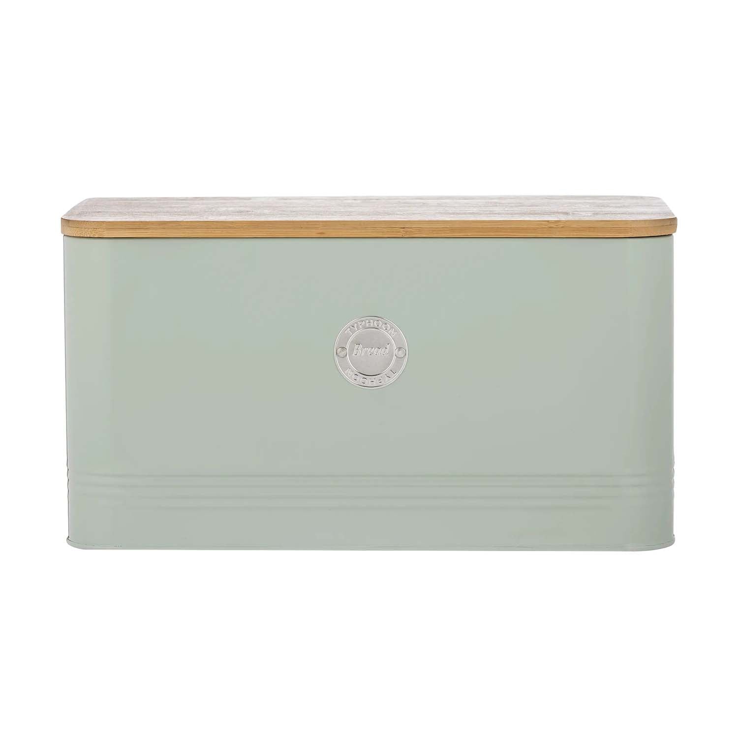 Typhoon 9L Tin Wooden Lid Bread Bin