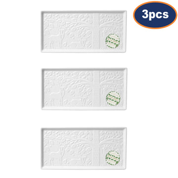 3Pcs Mason Cash In The Forest Food Serving Tray